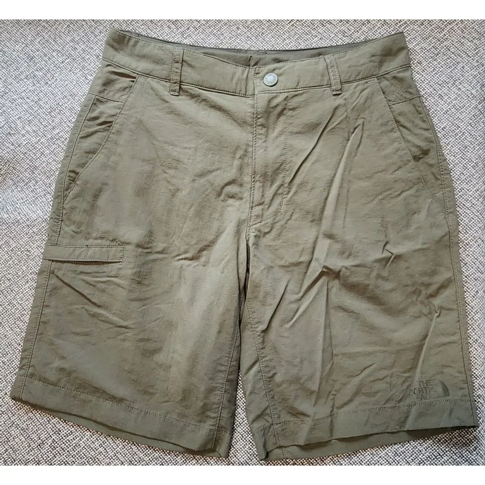 The North Face Shorts Men's 30 Horizon 2.0 Hiking‎ Shorts Outdoor Fishing Olive